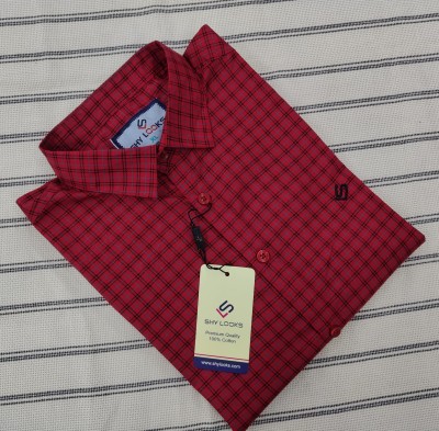 Cotton full Sleeve Check Shirt for Men's